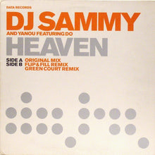 Load image into Gallery viewer, DJ Sammy And Yanou Featuring Do : Heaven (12")