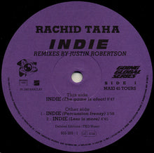 Load image into Gallery viewer, Rachid Taha : Indie (12", Maxi)