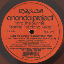 Load image into Gallery viewer, The Ananda Project : Into The Sunrise (Frankie Feliciano Mixes) (12", Ora)