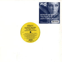 Load image into Gallery viewer, Monday Michiru : The Right Time (Jephte Guillaume Remixes) (12")