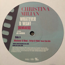Load image into Gallery viewer, Christina Milian : Whatever U Want (12", Single, Promo)