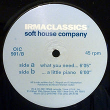 Load image into Gallery viewer, Soft House Company : What You Need... / ... A Little Piano (12")