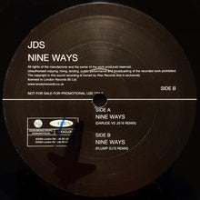 Load image into Gallery viewer, JDS : Nine Ways (2x12", Promo)