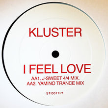 Load image into Gallery viewer, Kluster : I Feel Love (12", Promo)