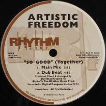 Load image into Gallery viewer, Artistic Freedom : Negrita Ven / So Good (Together) (12")
