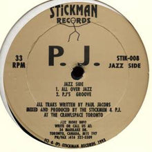 Load image into Gallery viewer, P.J.* : All Over Jazz (12")