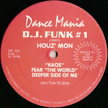 Load image into Gallery viewer, DJ Funk Presents Houz' Mon : Trax From The Dark Side (12", RP)