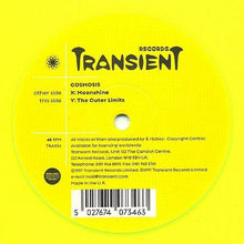 Load image into Gallery viewer, Cosmosis : Moonshine / The Outer Limits (12", Yel)