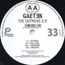 Load image into Gallery viewer, Gaetek : The Outmove E.P. (12", EP)