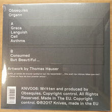 Load image into Gallery viewer, Obsequies (3) : Organn (12", EP)