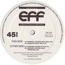 Load image into Gallery viewer, Eddie Flashin' Fowlkes* : Passion (12")