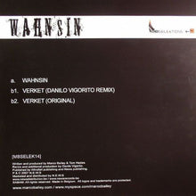 Load image into Gallery viewer, Marco Bailey : Wahnsin (12")