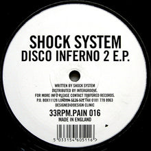 Load image into Gallery viewer, Shock System : Disco Inferno 2 E.P (12", EP)