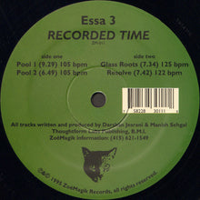 Load image into Gallery viewer, Essa 3 : Recorded Time (12")