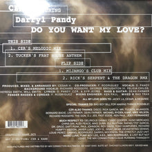 Load image into Gallery viewer, CZR Featuring Darryl Pandy : Do You Want My Love? (12")