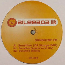 Load image into Gallery viewer, Bileebob : Sunshine EP (12", EP)