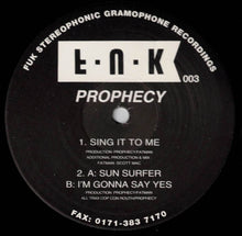 Load image into Gallery viewer, Prophecy (11) : Sing It To Me (12")