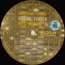 Load image into Gallery viewer, David Duriez Presents Virtual Funker : House And Blend EP (12", EP)