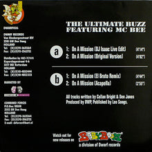 Load image into Gallery viewer, Ultimate Buzz Featuring MC Bee : On A Mission (12")