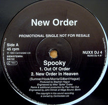 Load image into Gallery viewer, New Order : Spooky (12", Single, Promo)