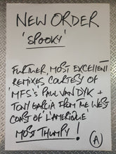 Load image into Gallery viewer, New Order : Spooky (12", Single, Promo)