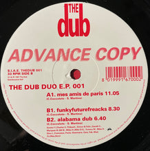 Load image into Gallery viewer, The Dub Duo : The Dub Duo E.P. 001 (12", EP, Promo)