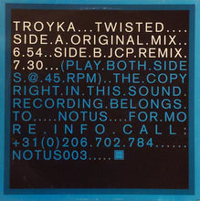 Load image into Gallery viewer, Troyka : Twisted (12")