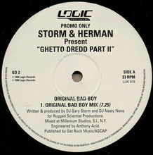 Load image into Gallery viewer, Storm & Herman : Ghetto Dredd Part II (12", Promo)