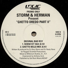 Load image into Gallery viewer, Storm & Herman : Ghetto Dredd Part II (12", Promo)