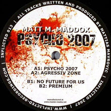 Load image into Gallery viewer, Matt M. Maddox : Psycho 2007 (12")