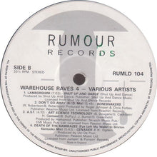 Load image into Gallery viewer, Various : Warehouse Raves 4 (2xLP, Comp)