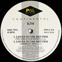 Load image into Gallery viewer, K3M : Listen To The Rhythm (12")