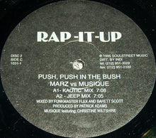 Load image into Gallery viewer, Marz (4) Vs Musique : Push, Push In The Bush (2x12")