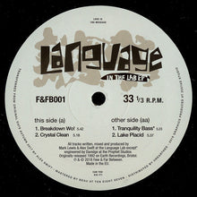 Load image into Gallery viewer, Language (8) : In The Lab EP (12", EP, RE, RM)