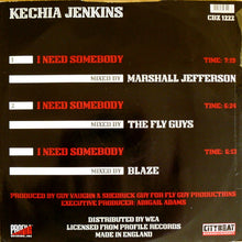 Load image into Gallery viewer, Kechia Jenkins : I Need Somebody (12")