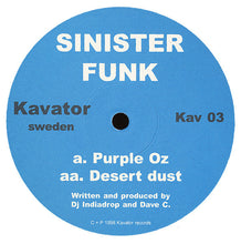 Load image into Gallery viewer, Sinister Funk : Purple Oz / Desert Dust (12")