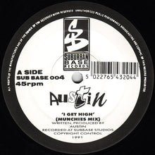 Load image into Gallery viewer, Austin Reynolds : I Get High (12")