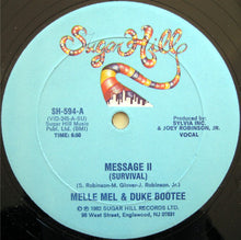 Load image into Gallery viewer, Melle Mel & Duke Bootee : Message II (Survival) (12")