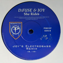 Load image into Gallery viewer, D:Fuse & Joy : She Rides (12", Promo)
