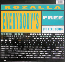 Load image into Gallery viewer, Rozalla : Everybody's Free (To Feel Good) (12")