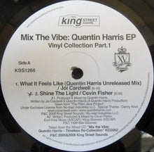 Load image into Gallery viewer, Quentin Harris : Mix The Vibe (Vinyl Collection Part.1) (12", EP)