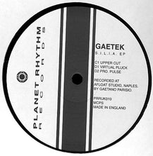 Load image into Gallery viewer, Gaetek : S.I.L.I.A. EP (2x12", EP)