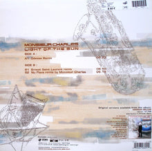 Load image into Gallery viewer, Monsieur Charles Featuring Mandel Turner & Electra Weston : Light Of The Sun (Remixes Part 1) (12")