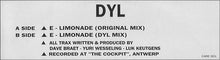Load image into Gallery viewer, Dyl : E - Limonade (12")