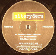 Load image into Gallery viewer, Niteryders : Snatch (12", Ltd, Promo)