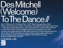 Load image into Gallery viewer, Des Mitchell : (Welcome) To The Dance (12", Single)