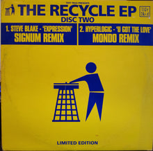 Load image into Gallery viewer, Steve Blake / Hyperlogic : The Recycle EP (10", Ltd, MP, Di)