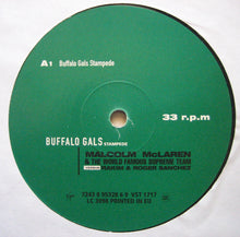 Load image into Gallery viewer, Malcolm McLaren & The World Famous Supreme Team* Versus Rakim & Roger Sanchez : Buffalo Gals Stampede (12")