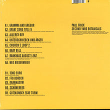 Load image into Gallery viewer, Paul Frick : Second Yard Botanicals (LP, Album)