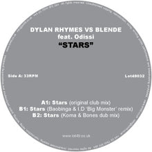 Load image into Gallery viewer, Dylan Rhymes Vs. Blende Feat. Odissi : Stars (12")